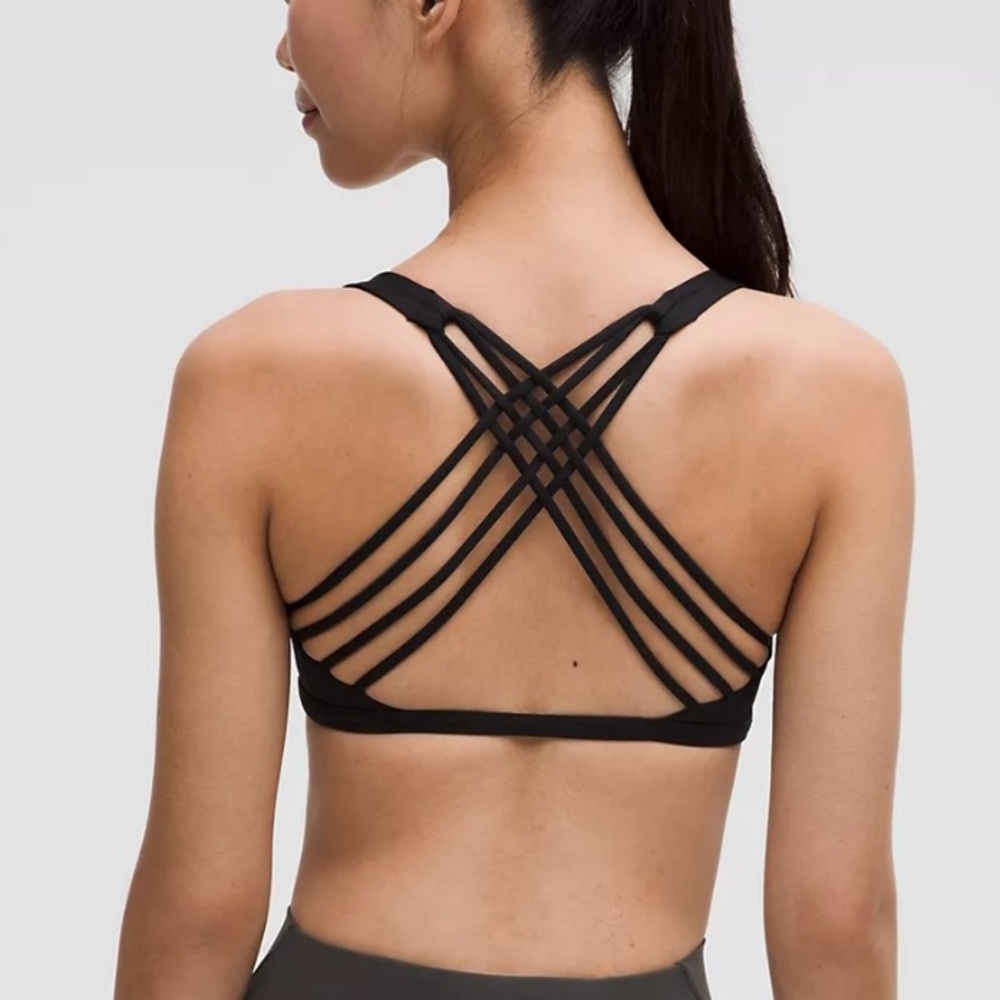 Lululemon Athletica Free to Be Strappy Sports Bra